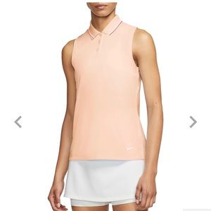 Nike Women's Dri-FIT Victory Sleeveless Golf Polo Size XXL BV0223-815
